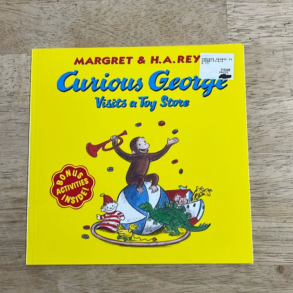 Margaret & H.A. Rey's Curious George Visits a Toy Store